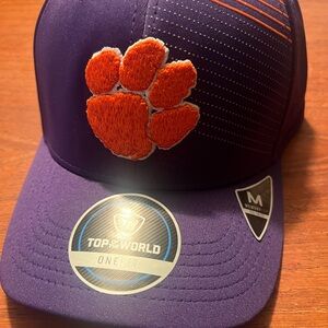 Clemson Tigers purple and orange hat